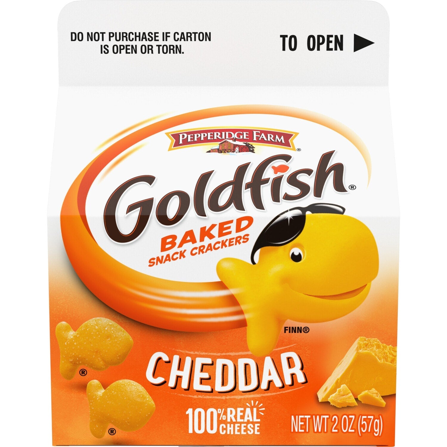 Pepperidge Farm Goldfish Cheddar Cheese Crackers, 2-oz. Cartons