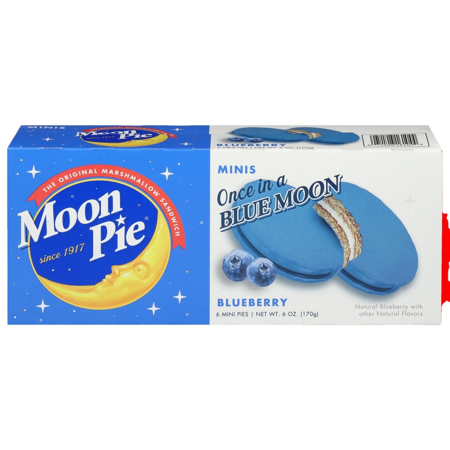 Moon Pie Mini Blueberry Pies, 6 ct.