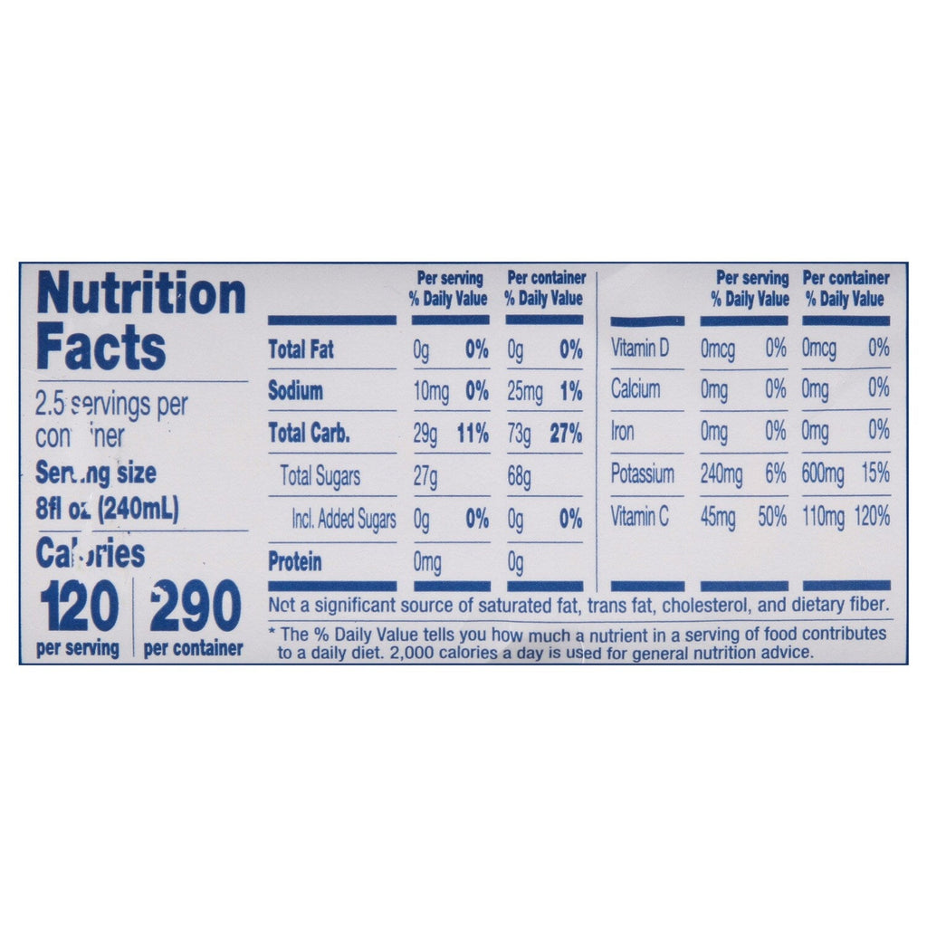 Daily Sun Apple Juice With Vitamin C, 1-ct.