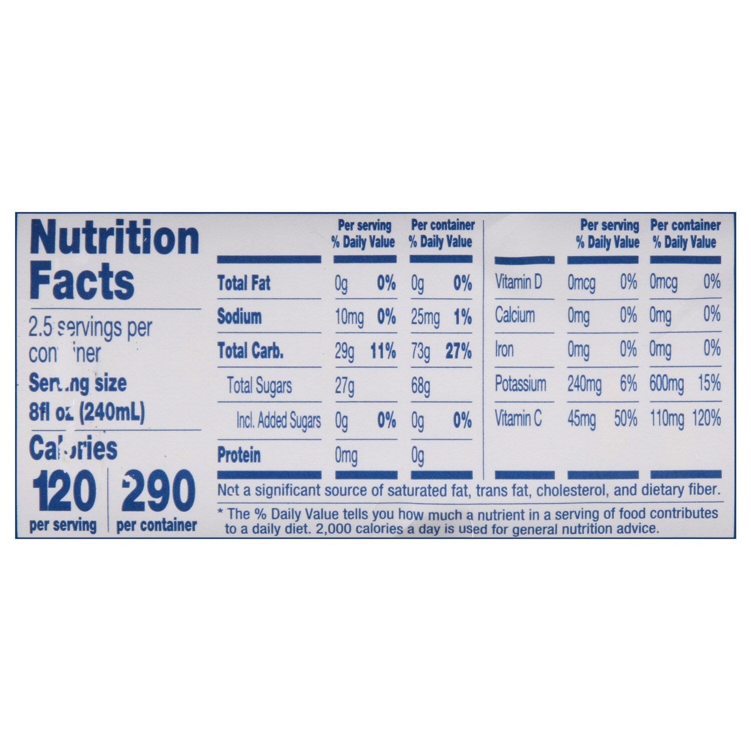 Daily Sun Apple Juice With Vitamin C, 1-ct.