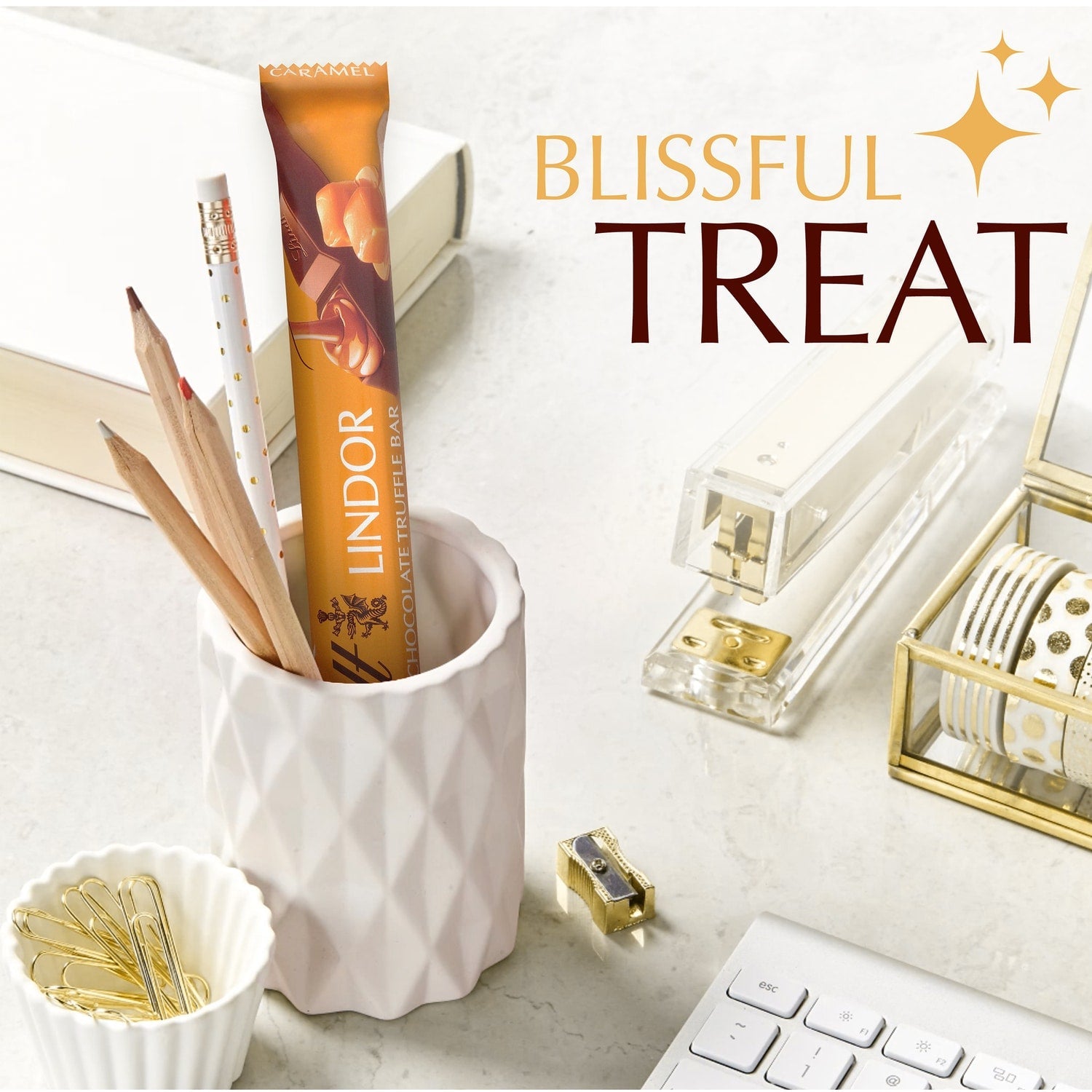 Lindt Lindor Caramel Milk Chocolate Truffle Bar, 1-ct.