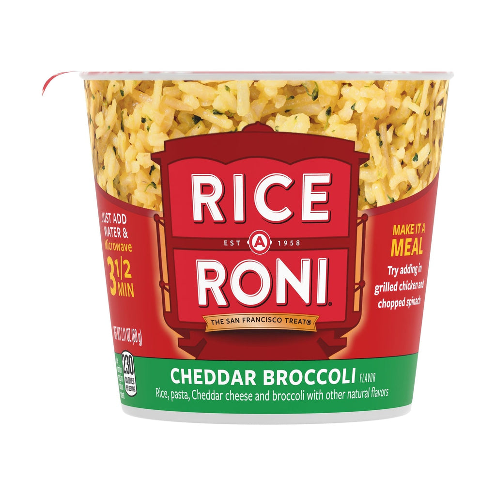 Rice A Roni Cheddar Broccoli Microwave Cup, 2.11 oz.