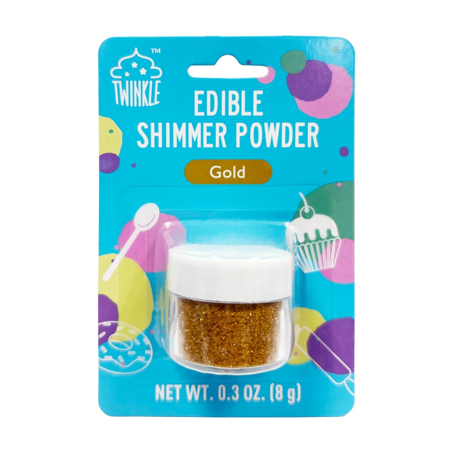 Twinkle Edible Gold Shimmer Powder, 1-ct.