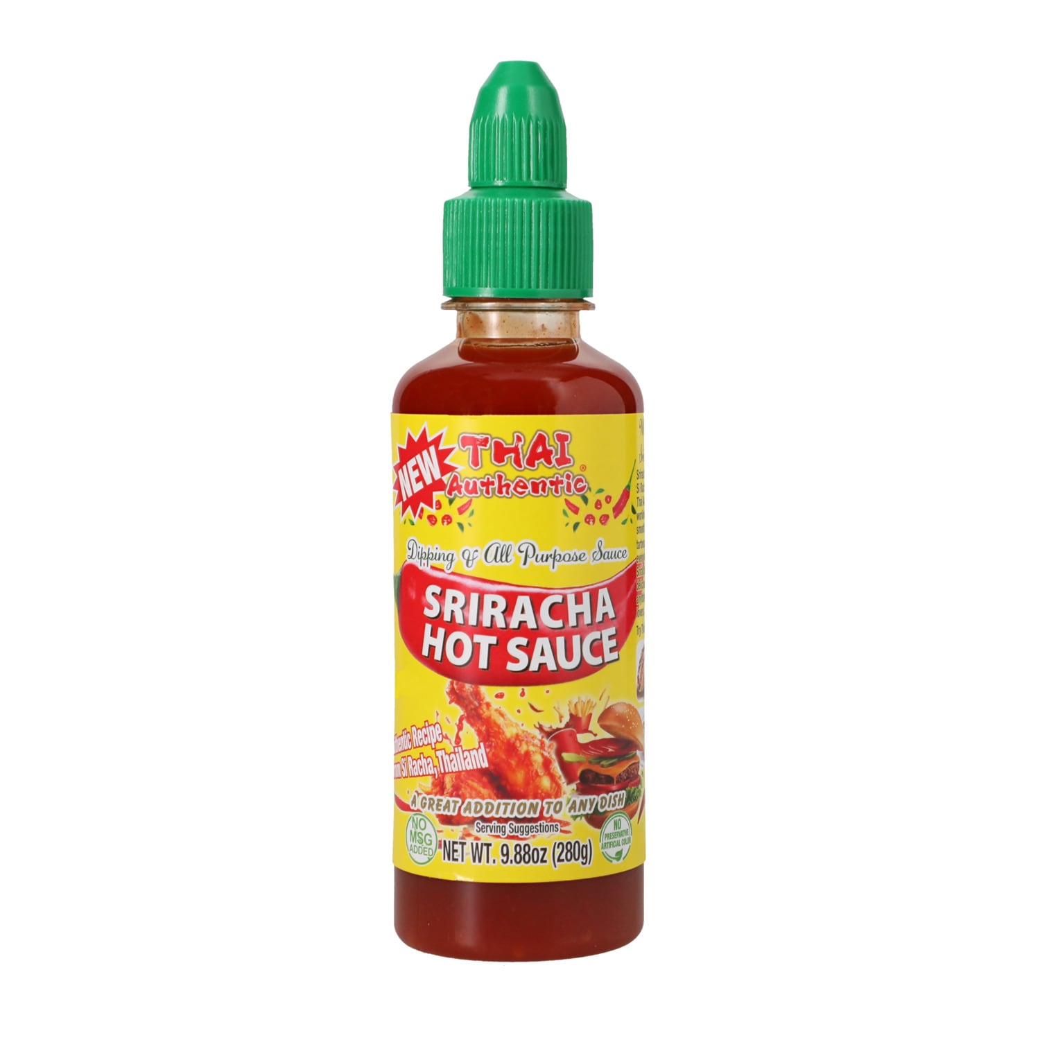 Thai Authentic Sriracha Chili Sauce, 9.88-oz. Bottles