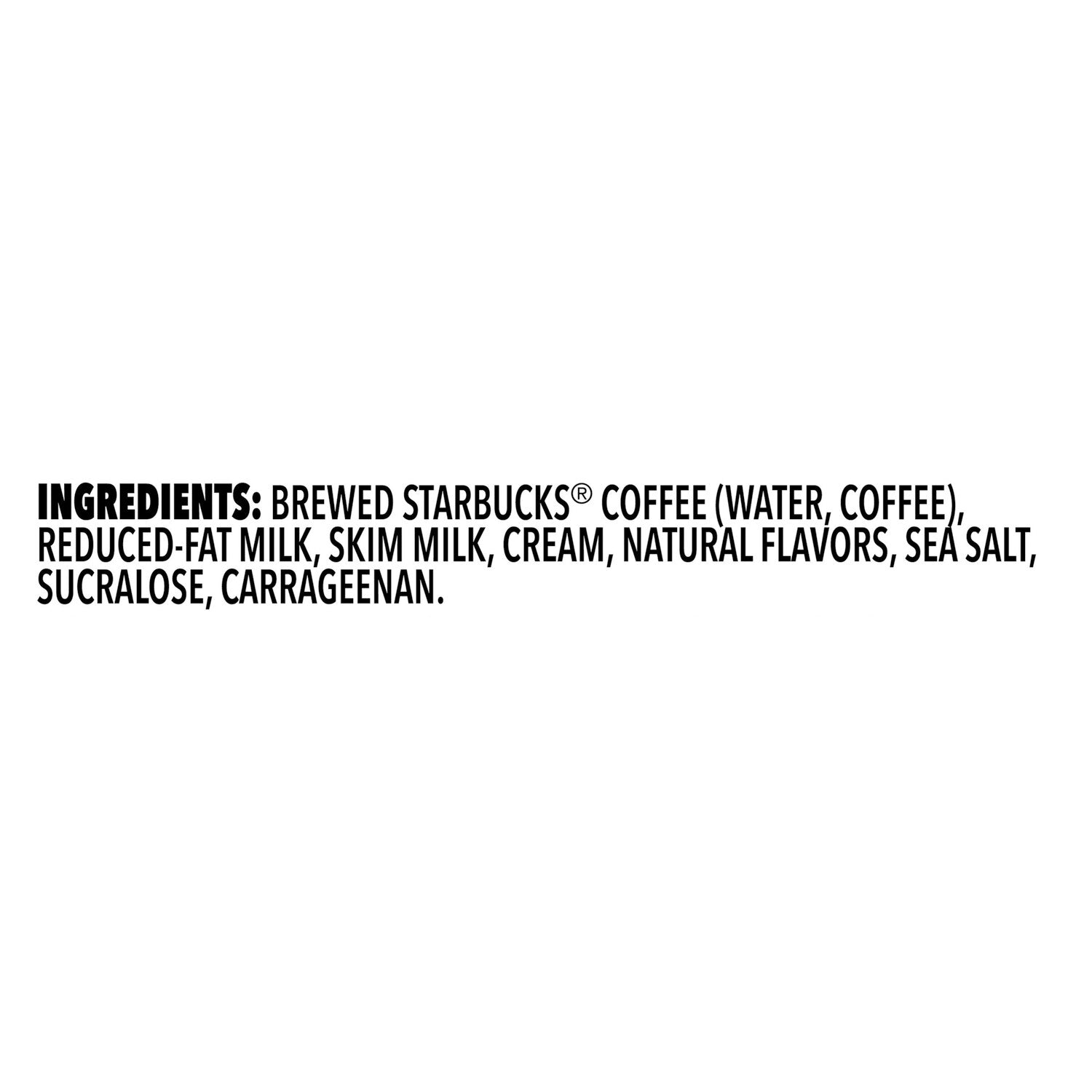 Starbucks Frappuccino Sea Salt Caramel Gelato Chilled Coffee Drink, 1-ct.