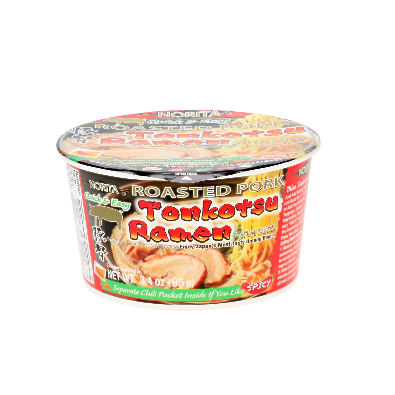Norita Tonkotsu Roasted Pork Ramen, 1-ct.