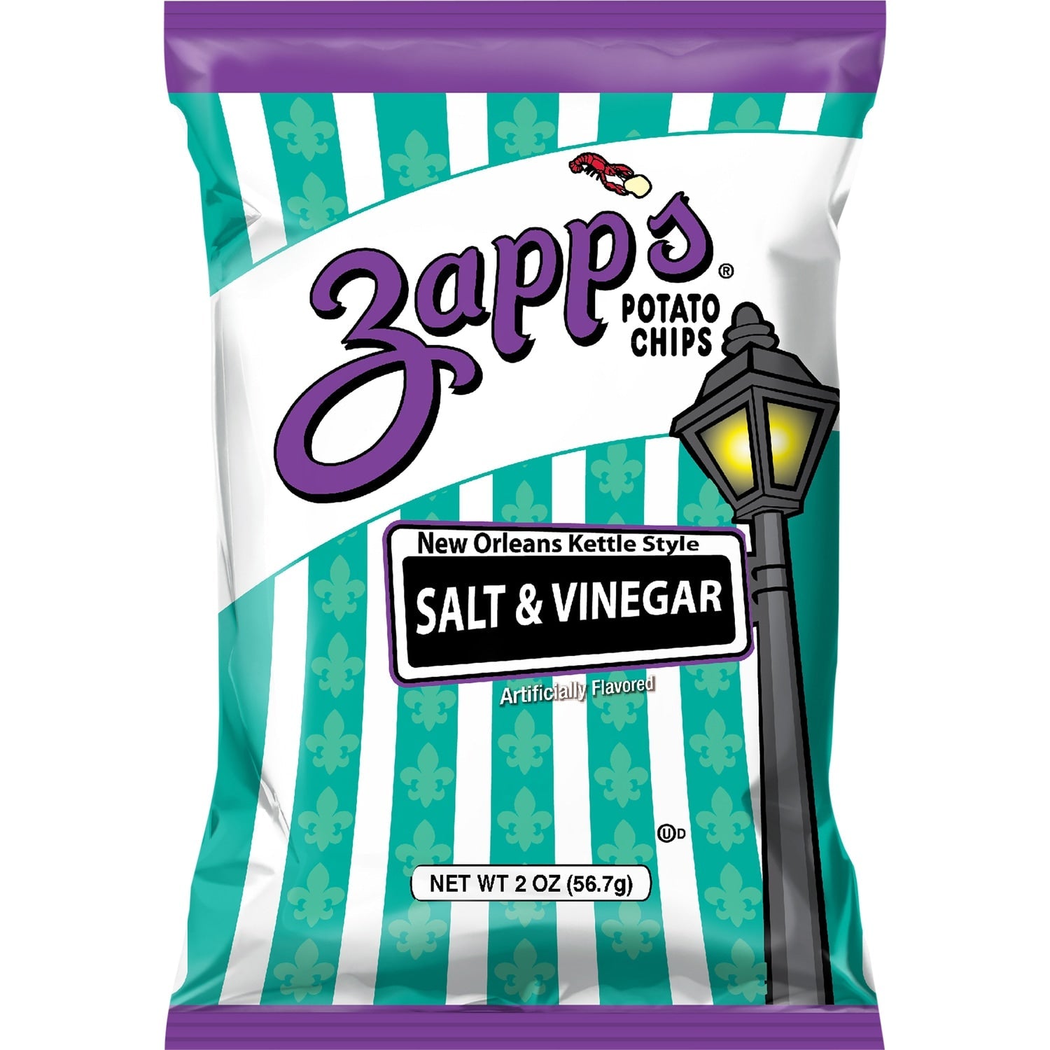 Zapp's Salt &amp; Vinegar Potato Chips, 1-ct.