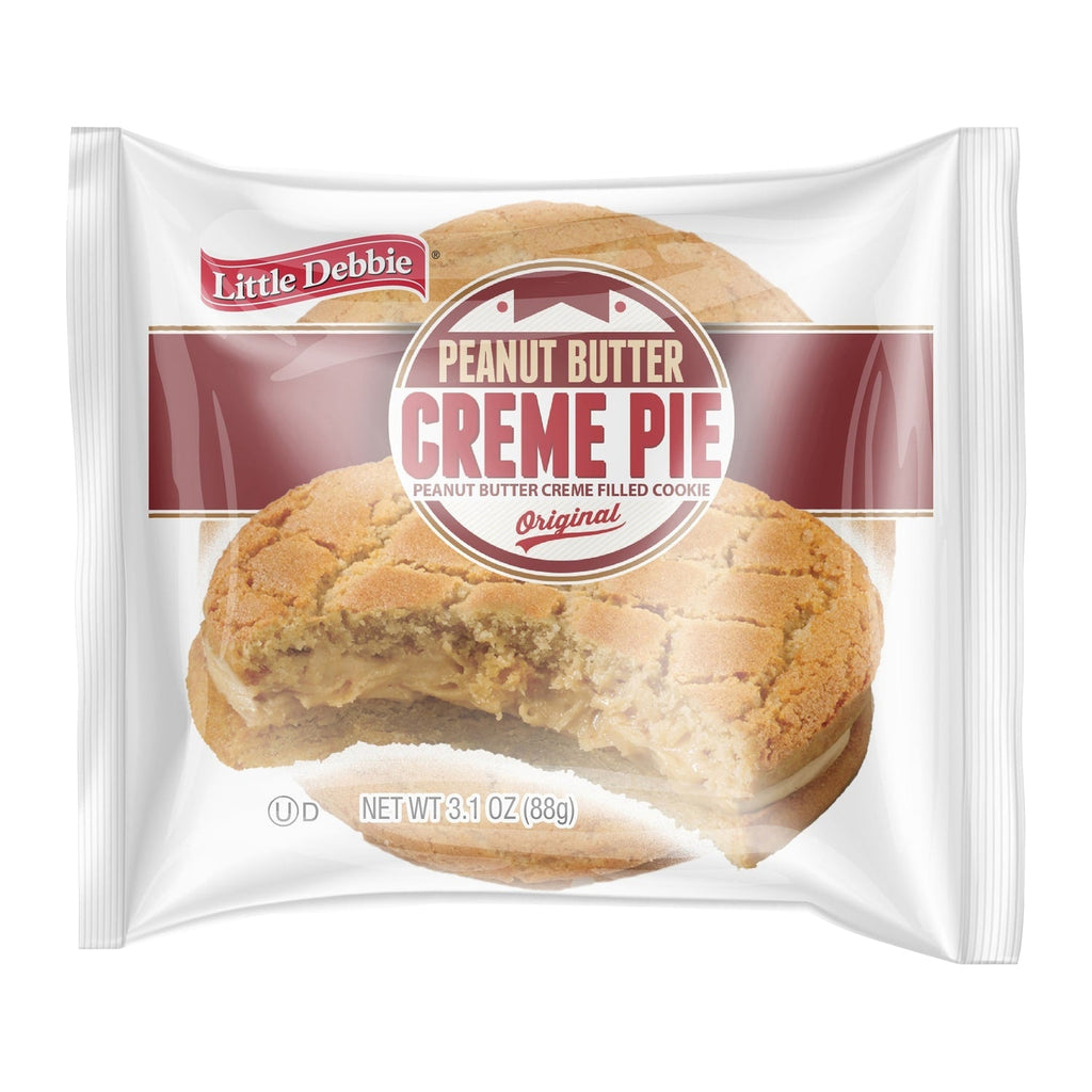 Little Debbie Original Peanut Butter Creme Pie, 3.1 oz.