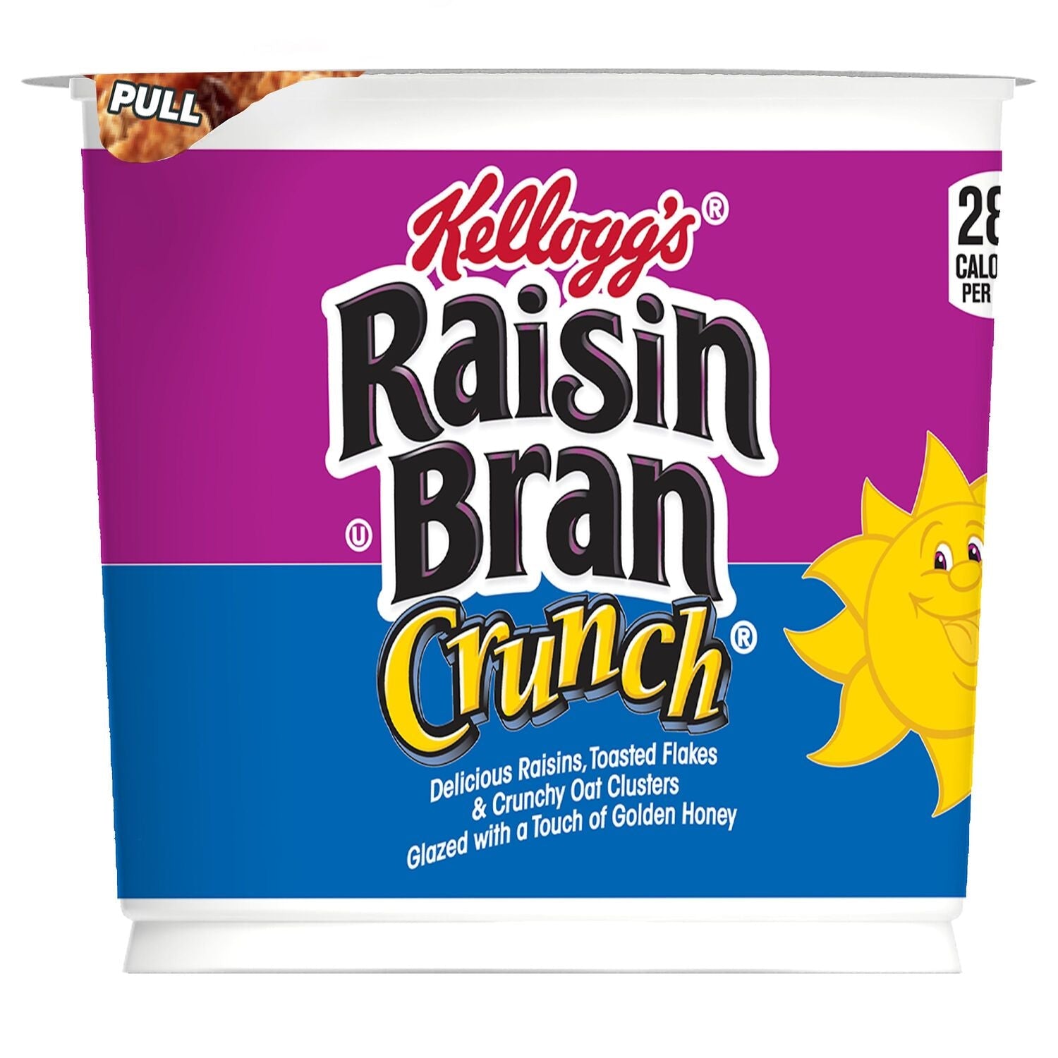 Kellogg's Raisin Bran Crunch Breakfast Cereal Cups Original, 1-ct.