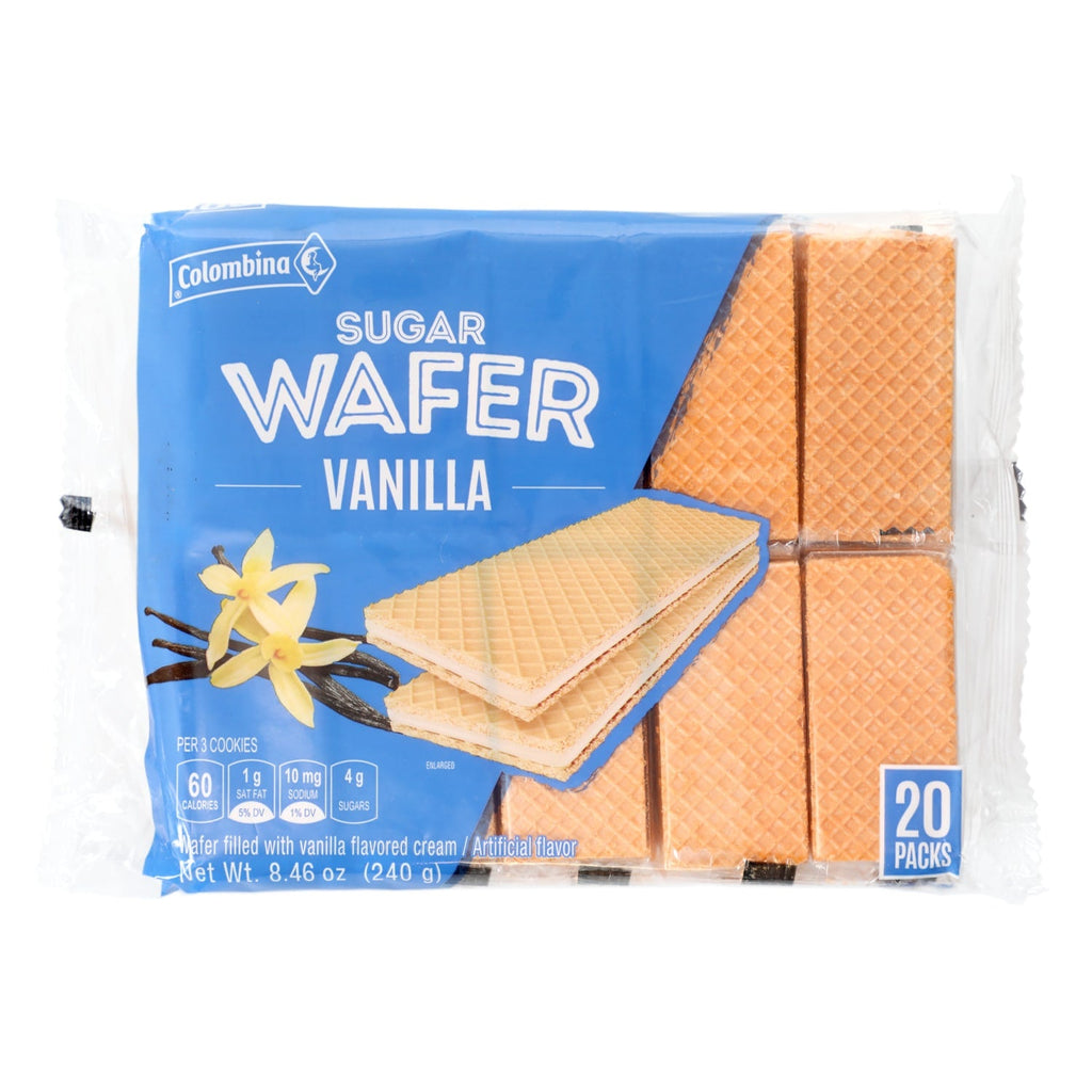Colombina Sugar Wafer Cookies - Vanilla, 20 ct.
