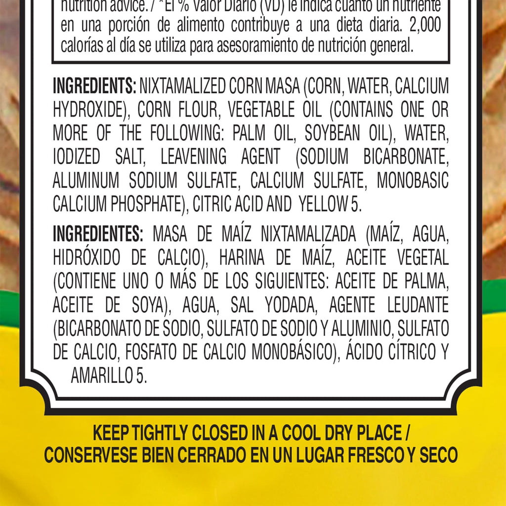 Maizada Corn Tostadas, 22 ct.