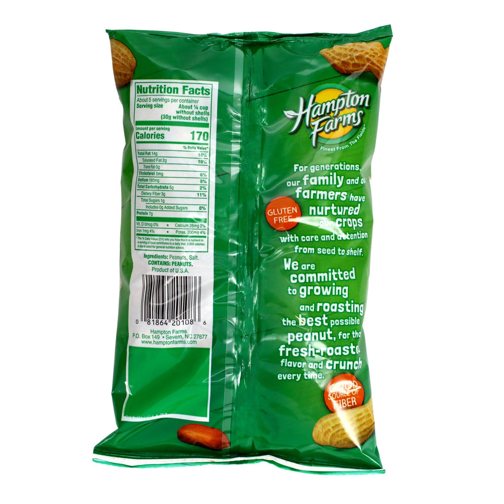 Hampton Farms Salted Peanuts in Shell, 8-oz.