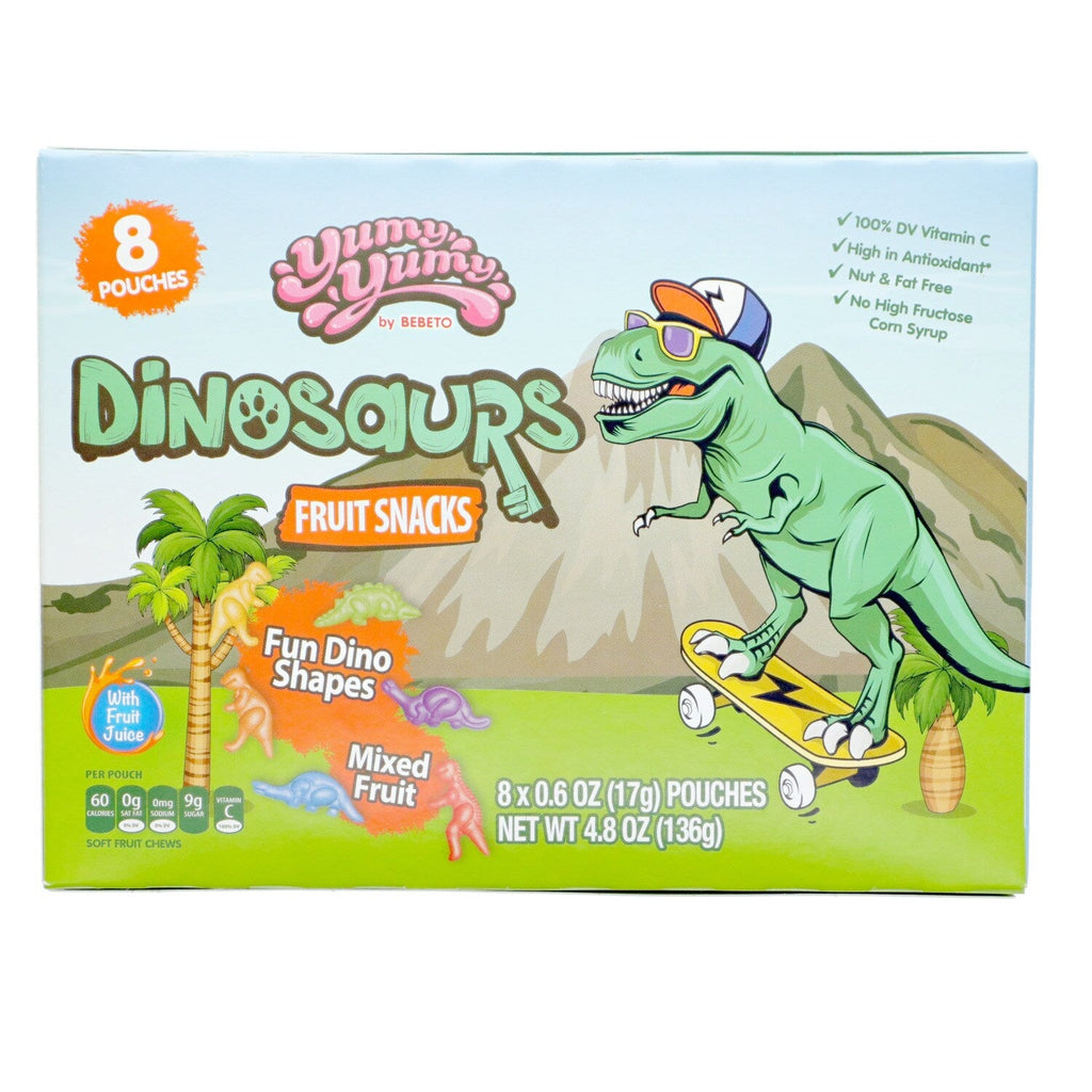 Dinosaurs Fruit Snacks, 8-ct. 4.8 oz