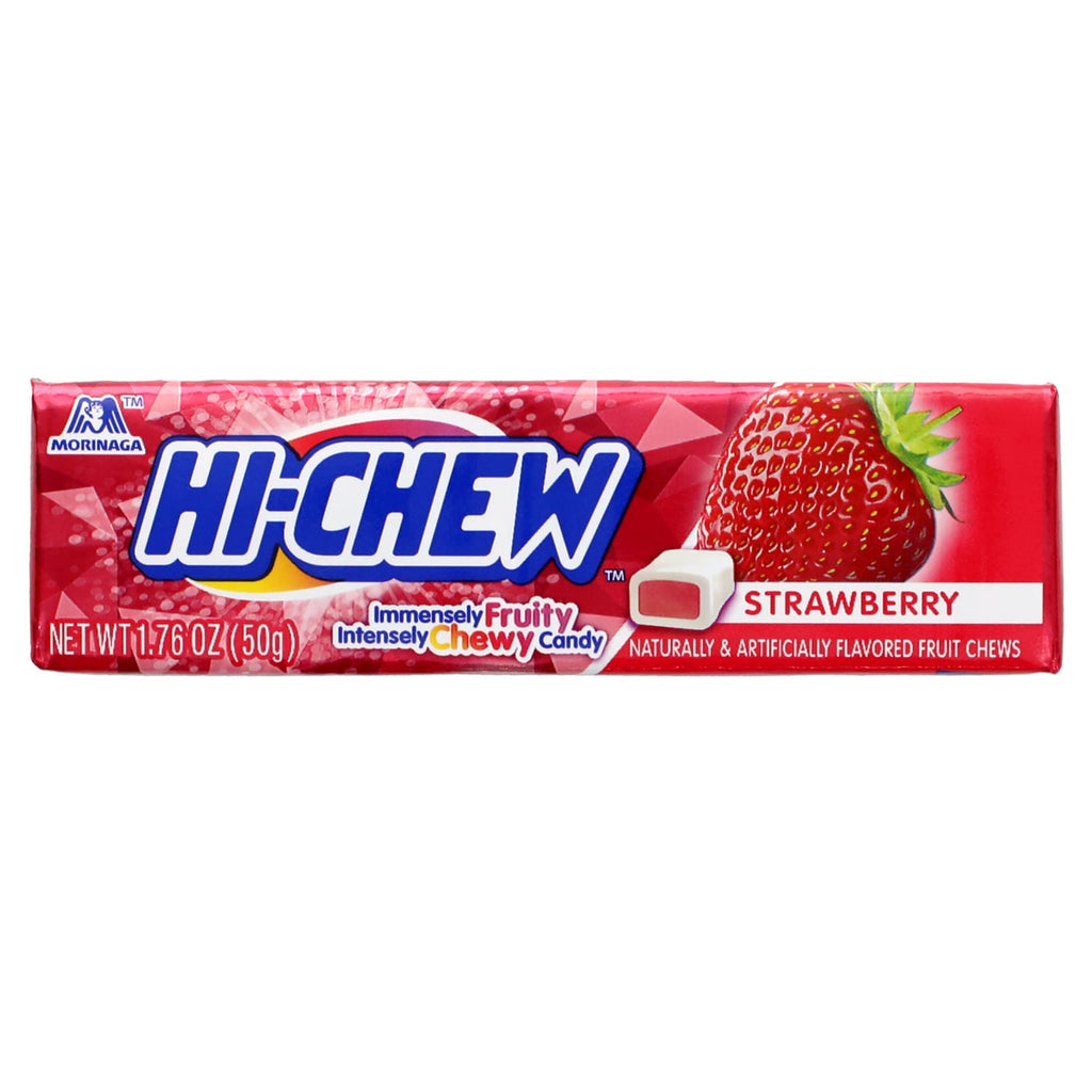 Morinaga Hi-Chew Strawberry Fruit Chews, 1.76 oz.