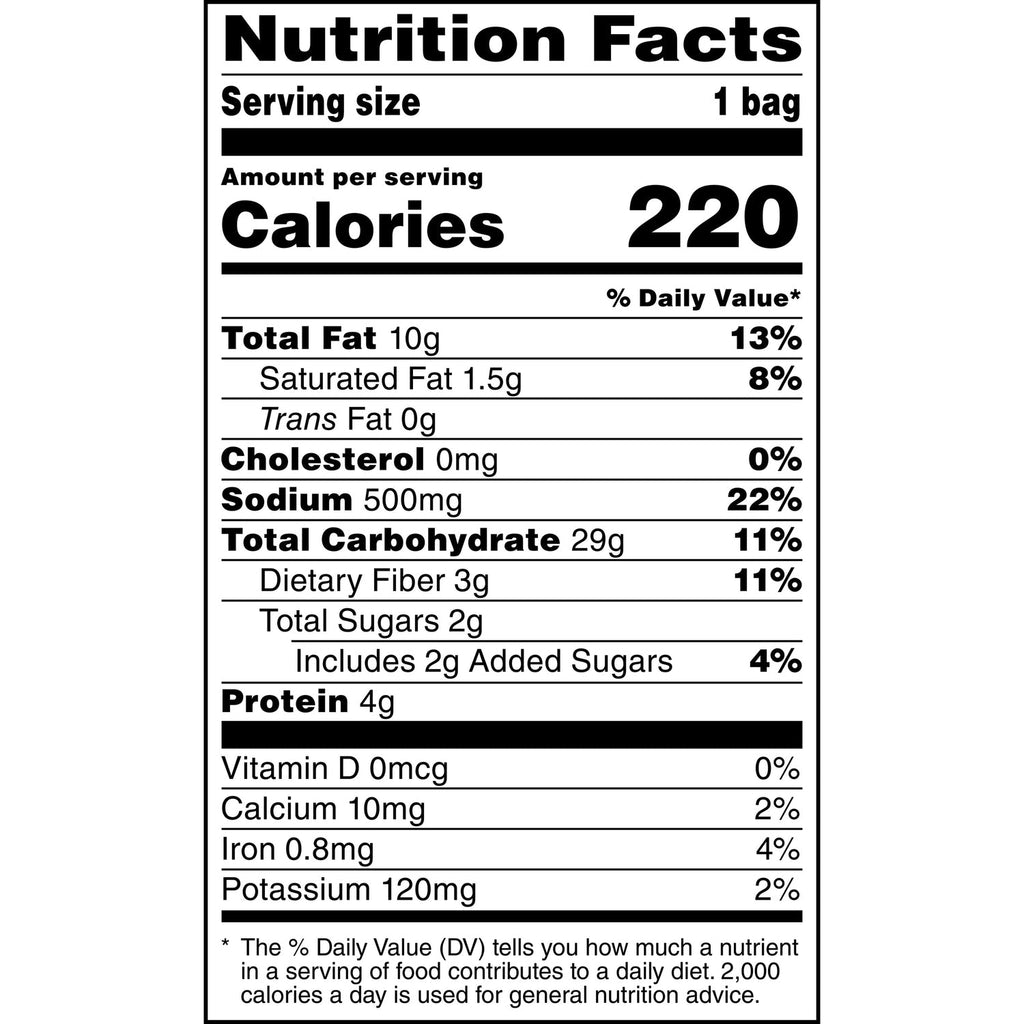Herr's Hot Cheese Flavored Popcorn 1.6-oz. Bags