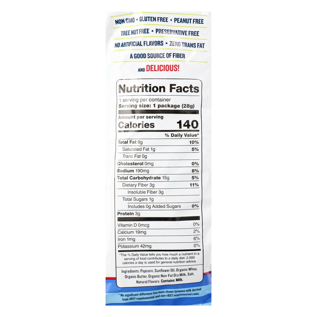 SkinnyPop Popcorn - Butter, 1 oz.