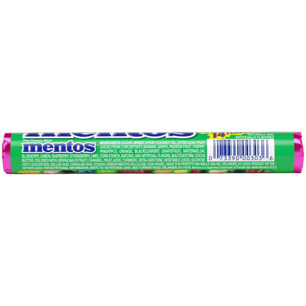 Mentos Discovery Chewy Mint Candy Roll, 1-ct.
