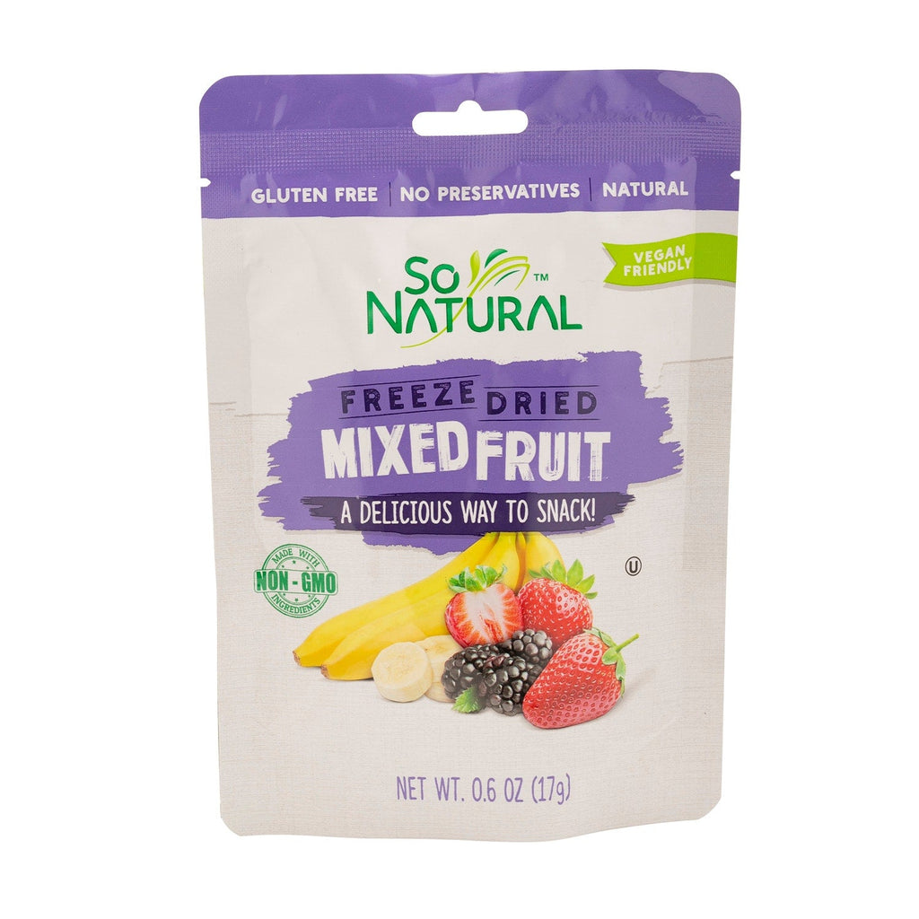 So Natural Freeze Dried Mixed Fruit, 0.6-oz.
