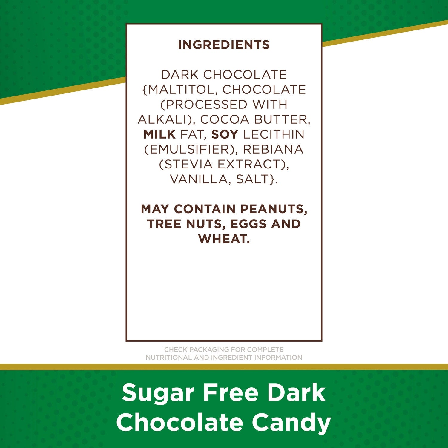 Russel Stover Sugar Free Dark Chocolate Candy, 1-ct.