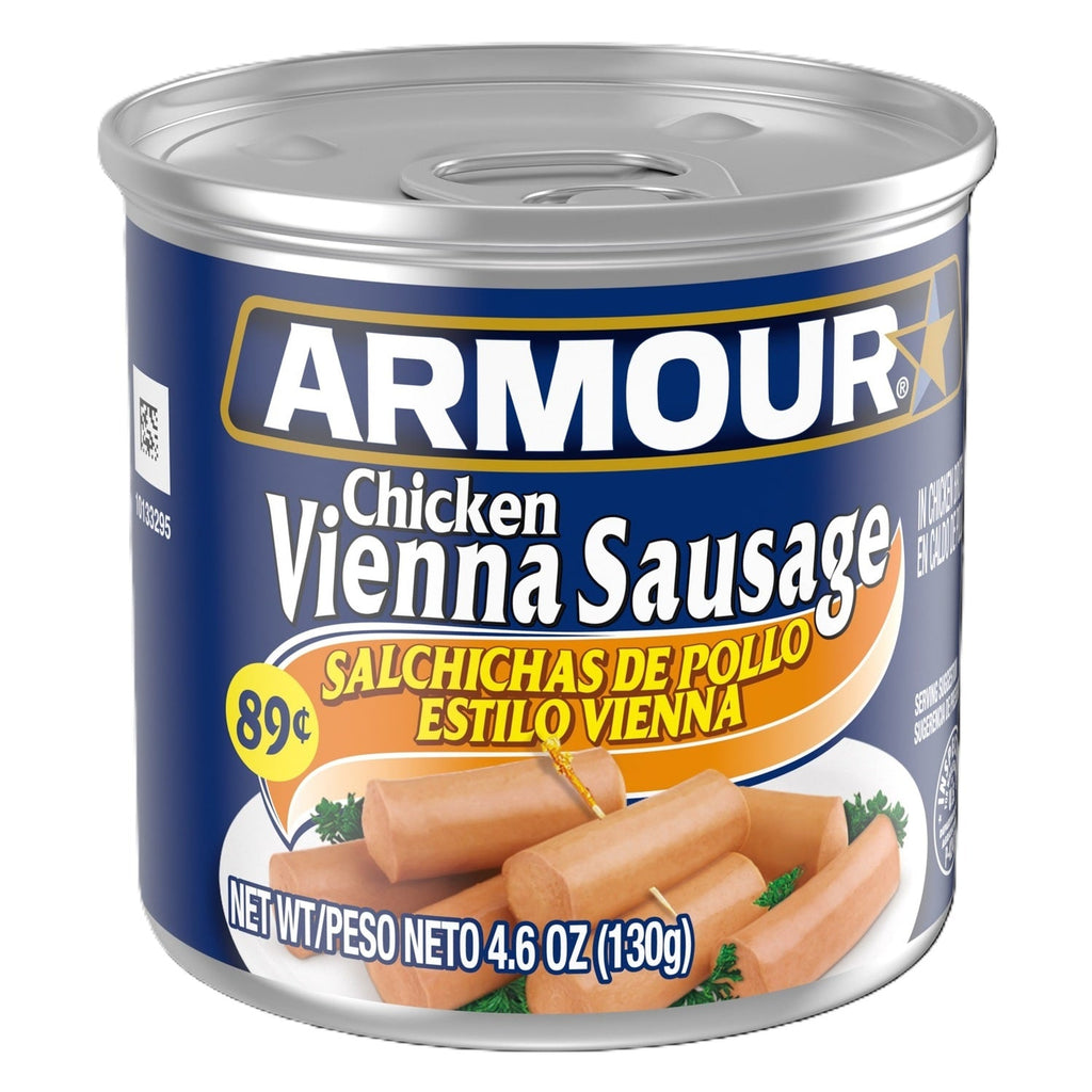 Armour Chicken Vienna Sausages, 4.6 oz Cans
