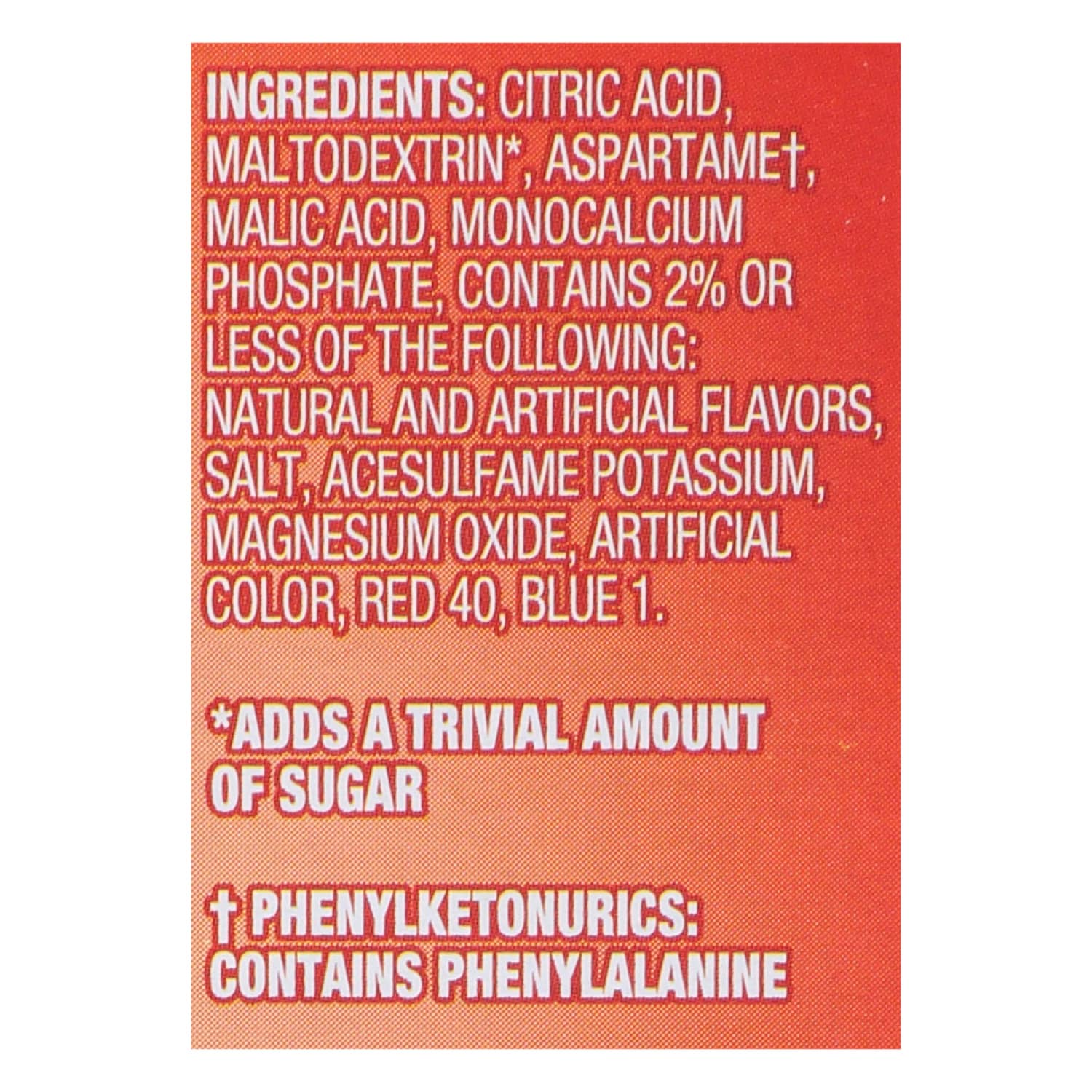 Starburst Cherry Zero Sugar Drink Mix, 6-pc Pack.
