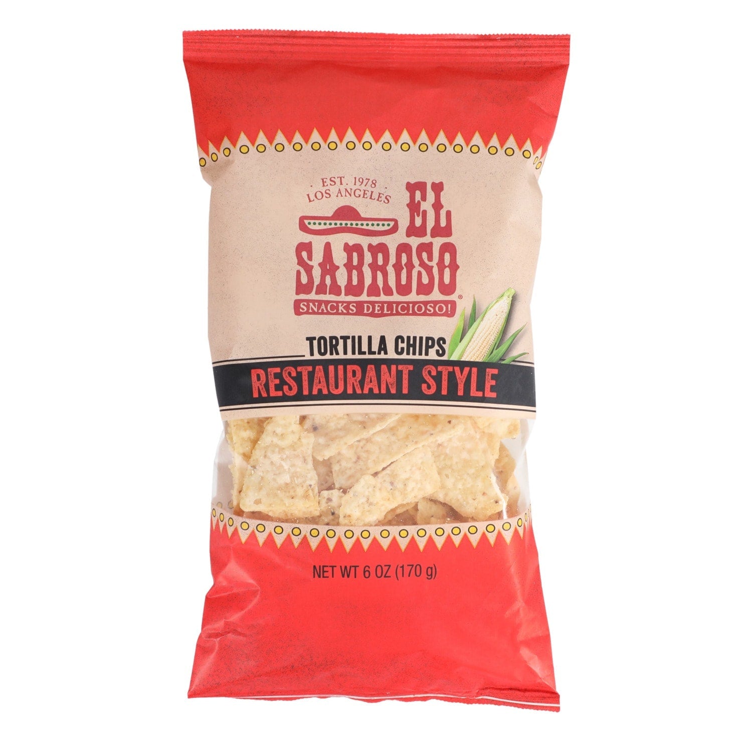 El Sabroso Tortilla Chips, 1-ct.