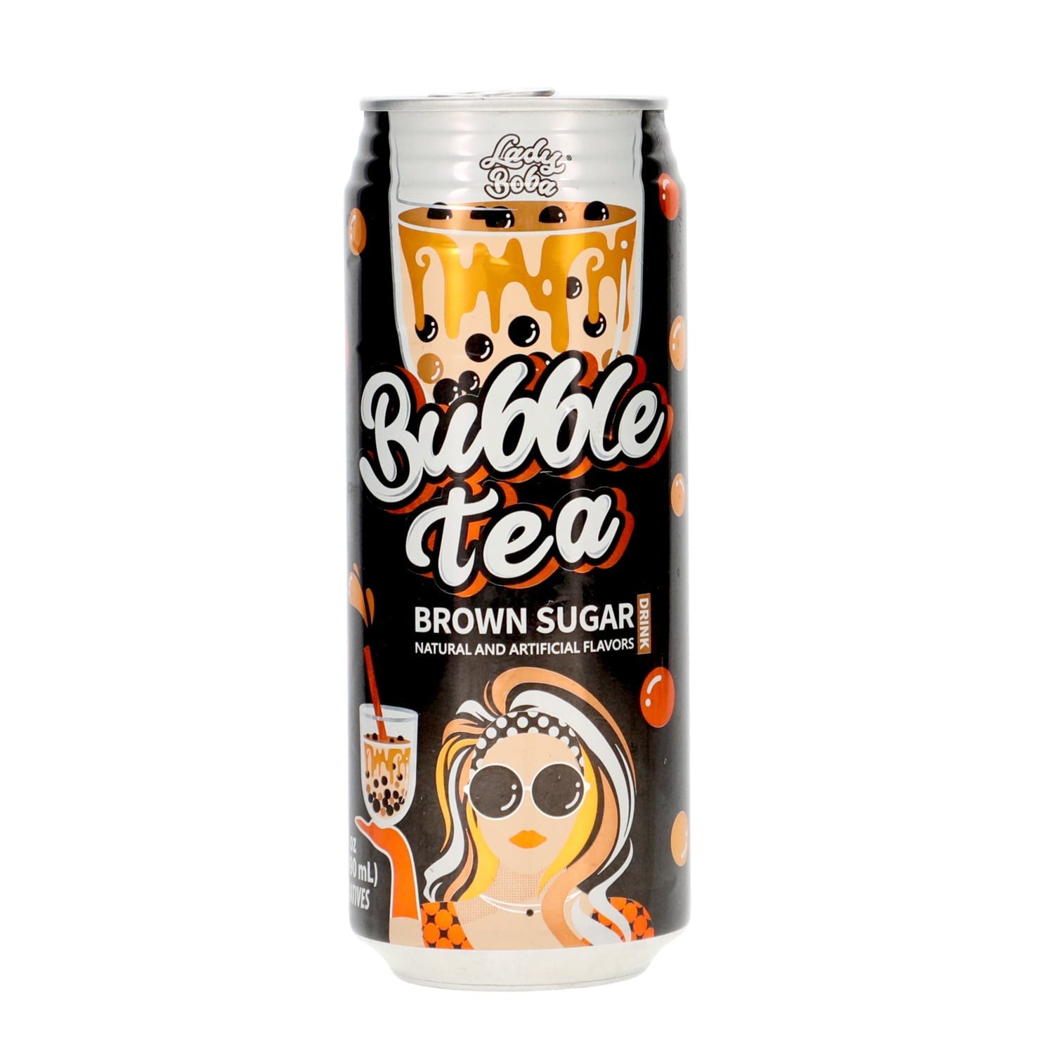 Lady Boba Brown Sugar Bubble Tea, 1-ct.