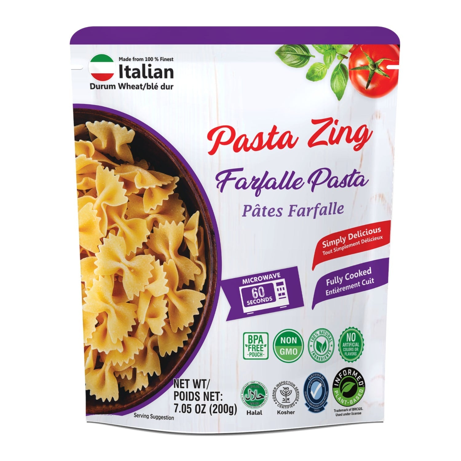 Pasta Zing Farfalle Pasta, 1-ct.