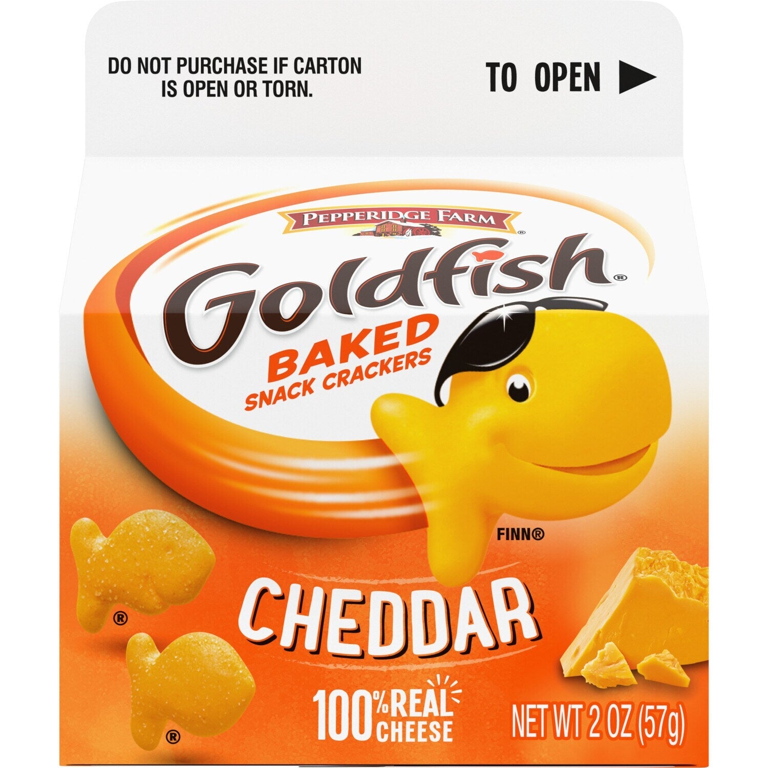 Pepperidge Farm Goldfish Cheddar Cheese Crackers, 2-oz. Cartons