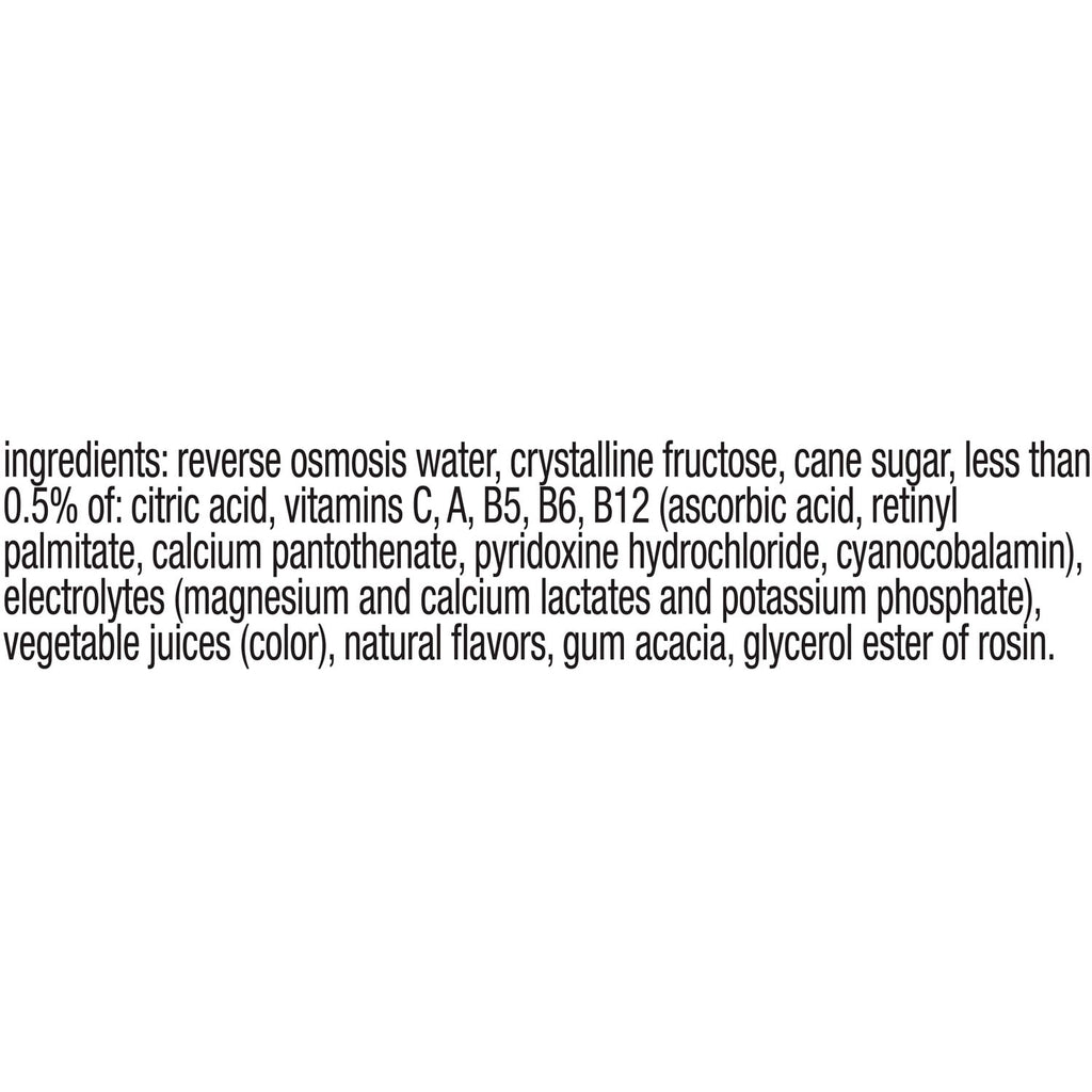 Kiwi Strawberry Flavored Glaceau Vitamin Water, 1-ct.
