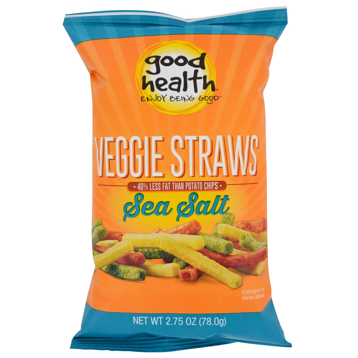 Good Health Veggie Straws with Sea Salt, 2.75-oz. Bags
