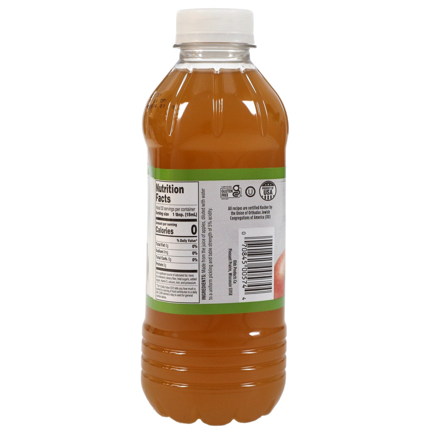 Old Style Unfiltered Apple Cider Vinegar, 16 oz.