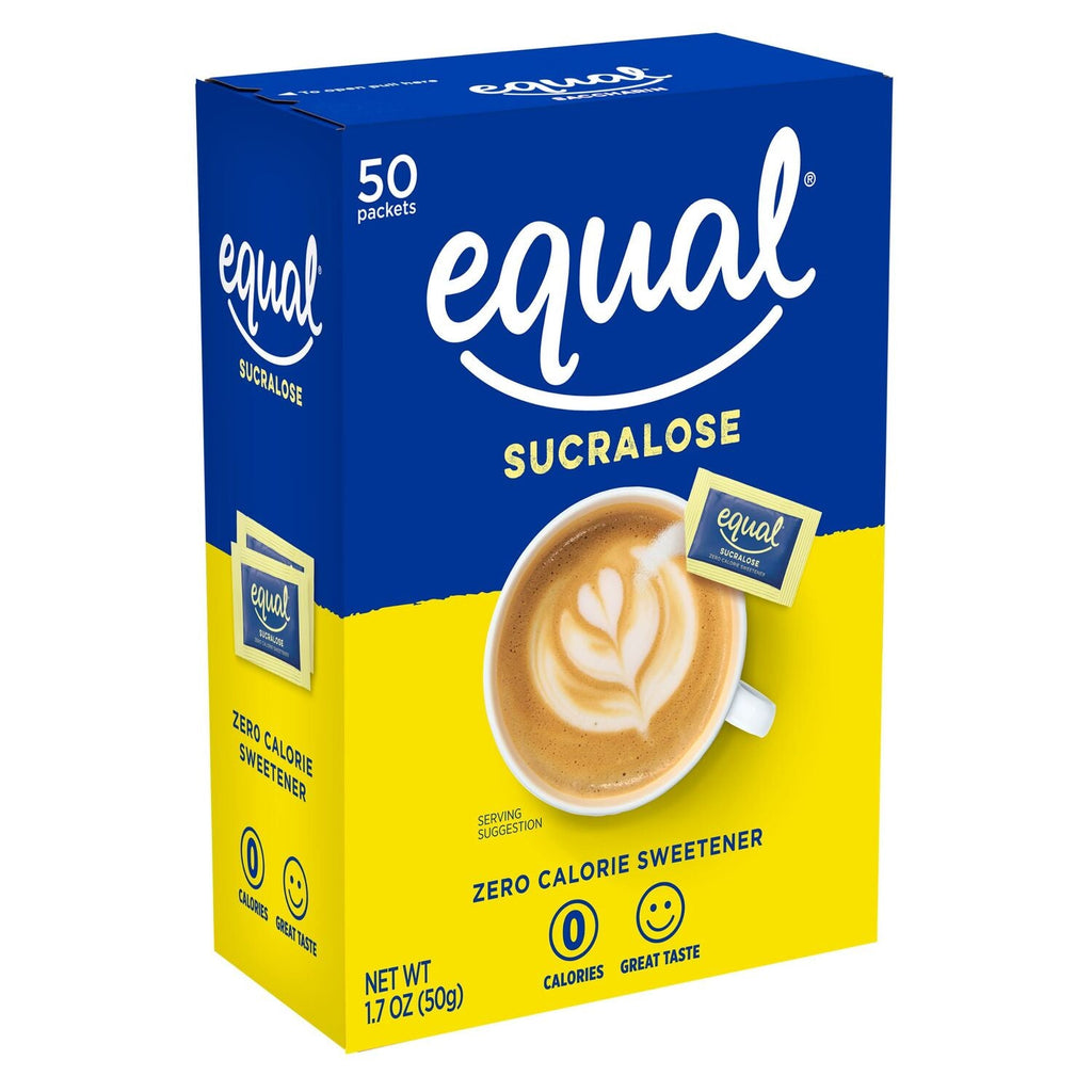Equal Sucralose - Yellow, 50 pk.