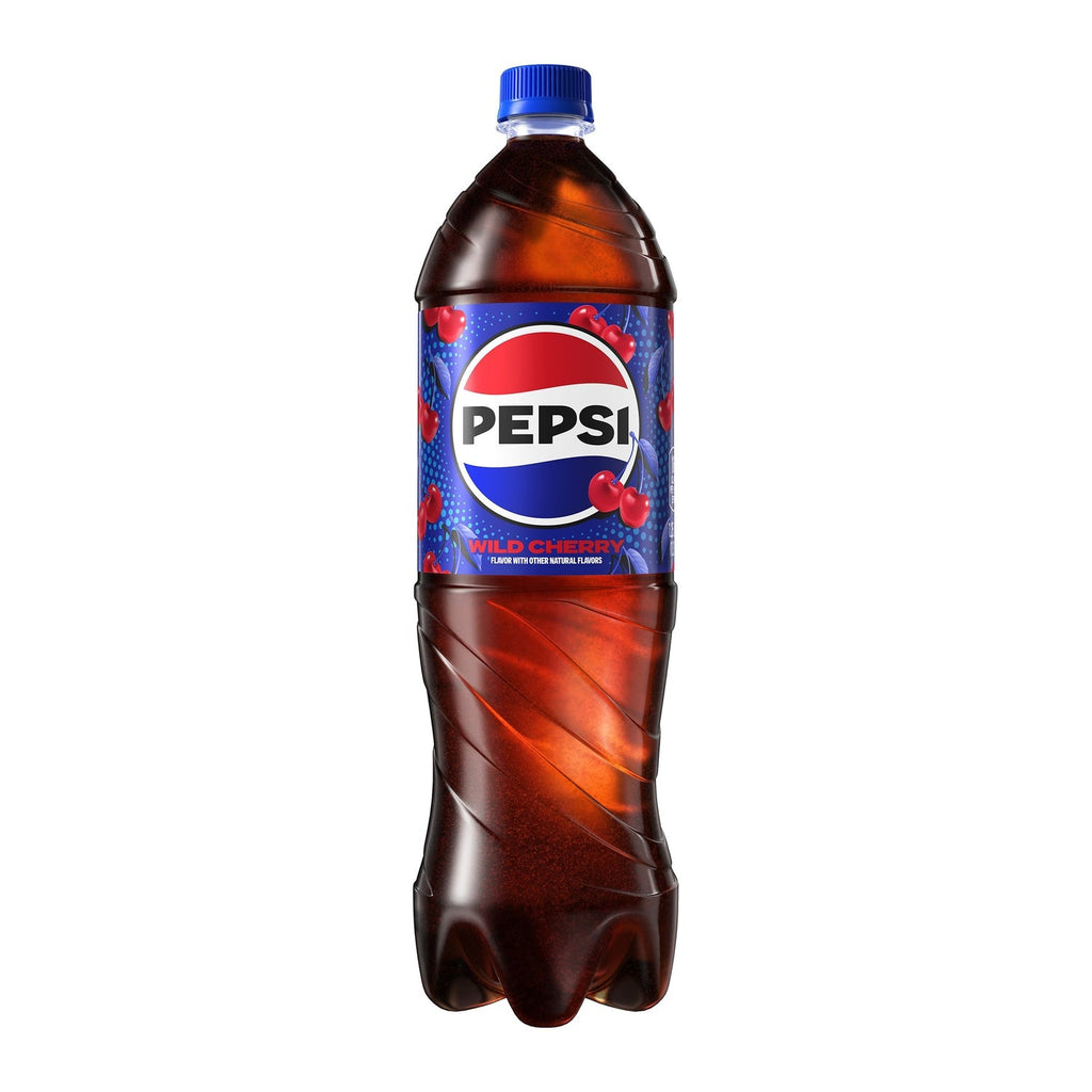 Pepsi Wild Cherry Bottle Soda 1.25 Liter