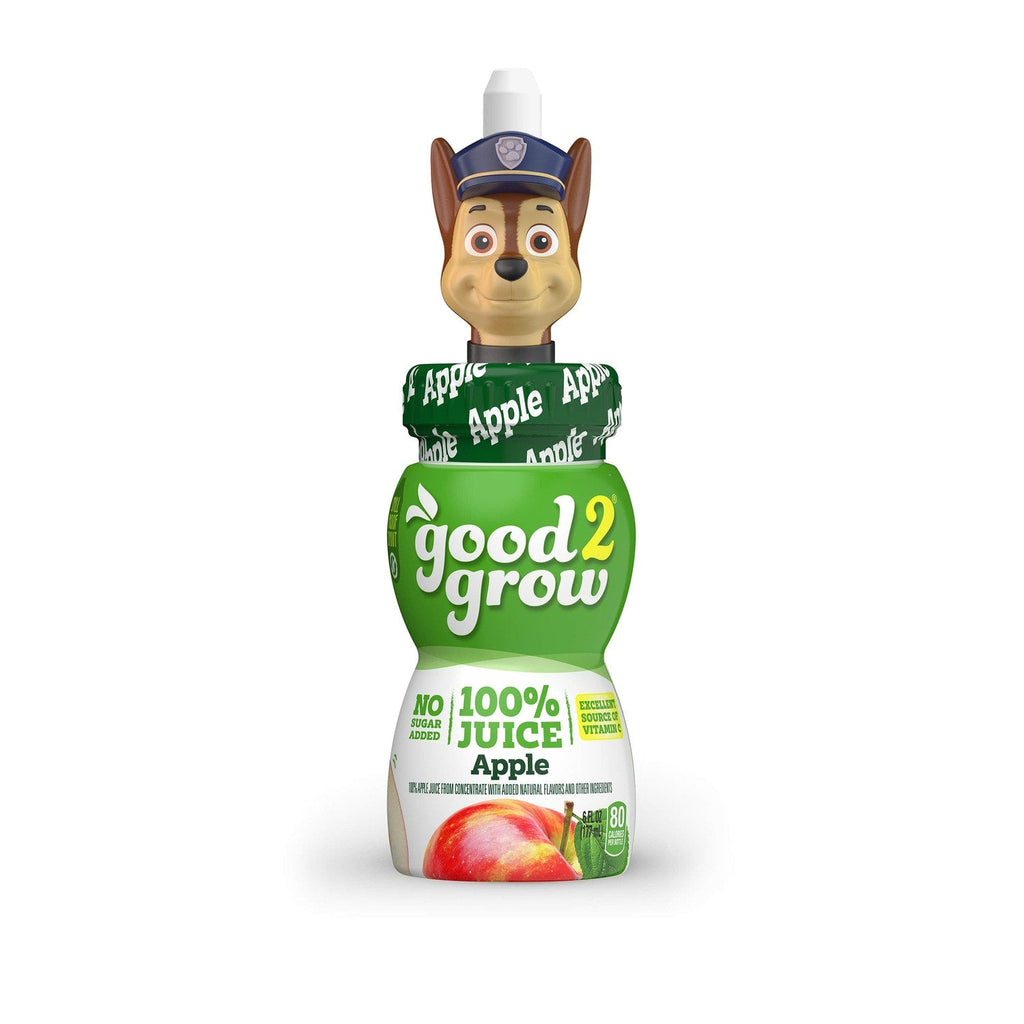 Good 2 Grow Character Apple Juice, 6 oz.