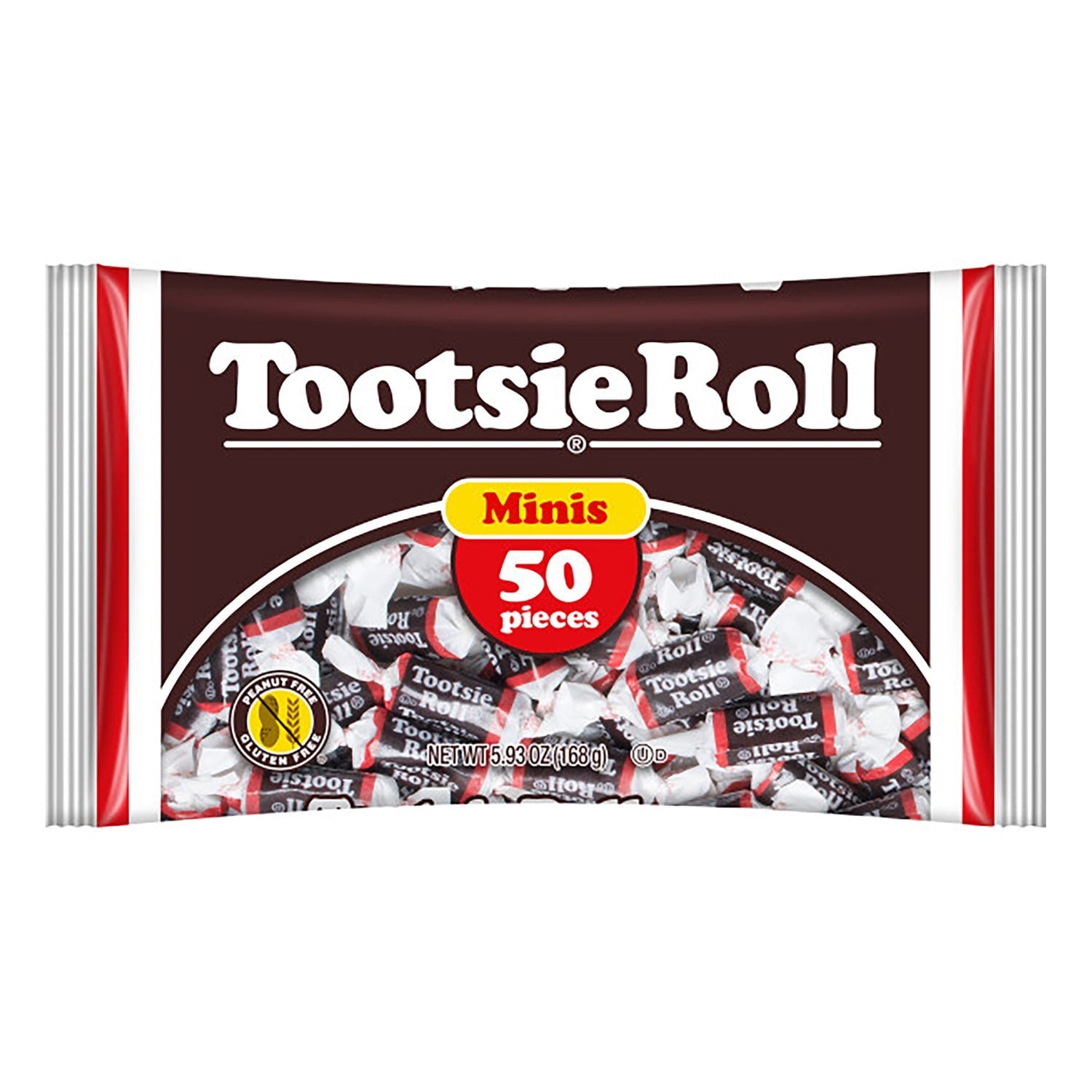 Tootsie Rolls, 50-pc Pack.