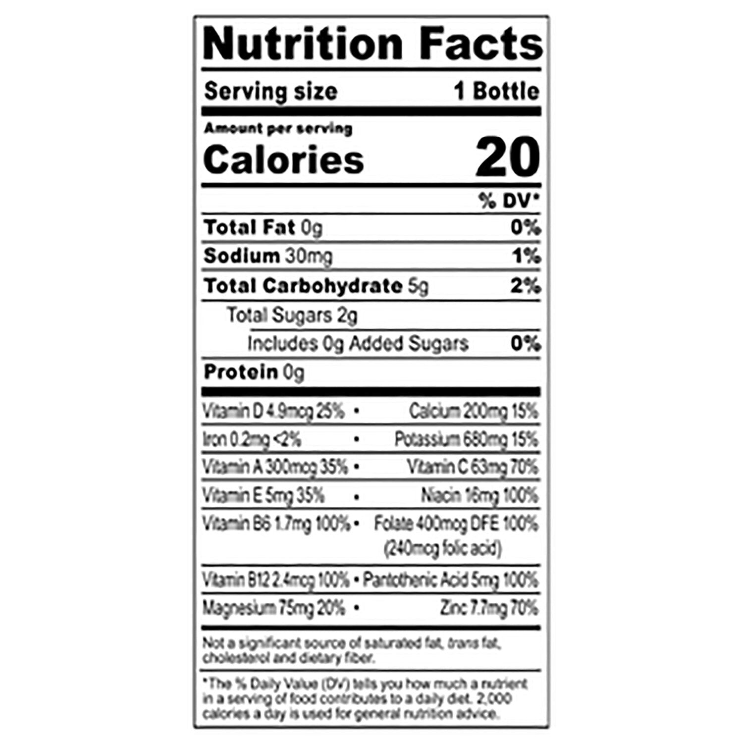 BODYARMOR Lyte Peach Mango Sports Drink, 16 fl oz Bottle