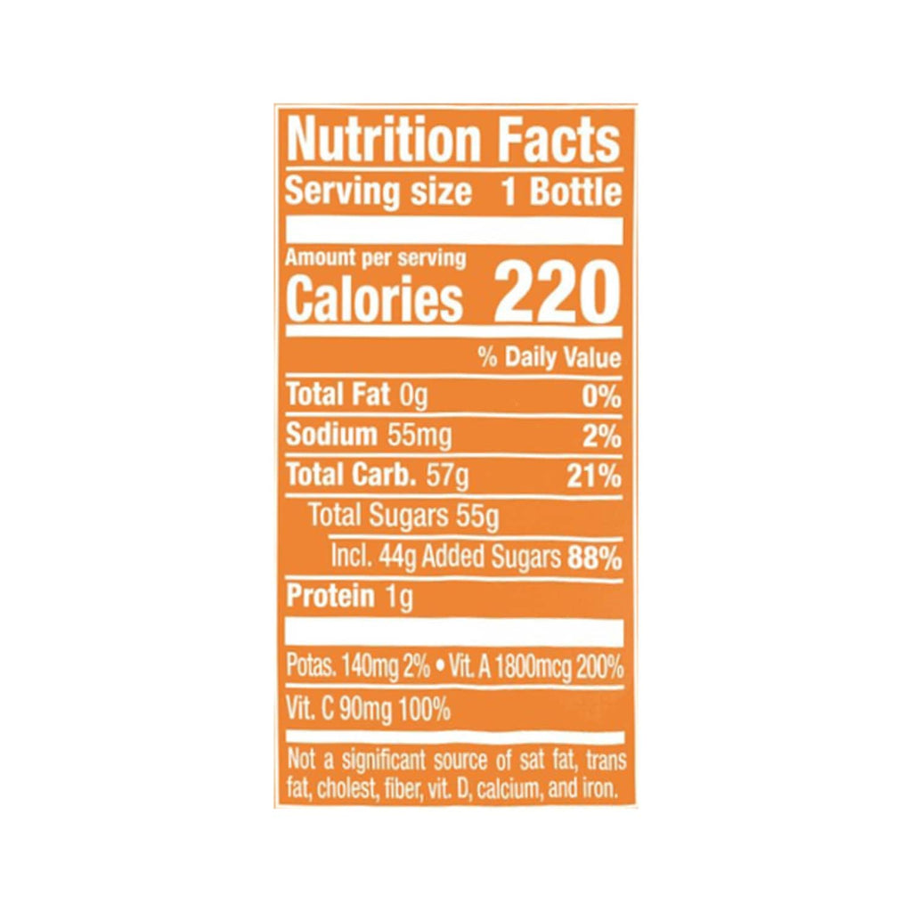 Mistic Orange Carrot, 15.9 fl oz. Bottle