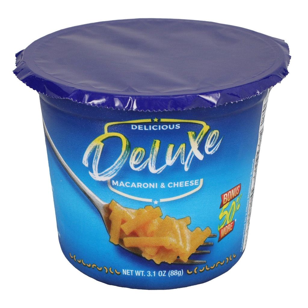 Deluxe Microwaveable Macaroni &amp; Cheese Cups, 3.1-oz.
