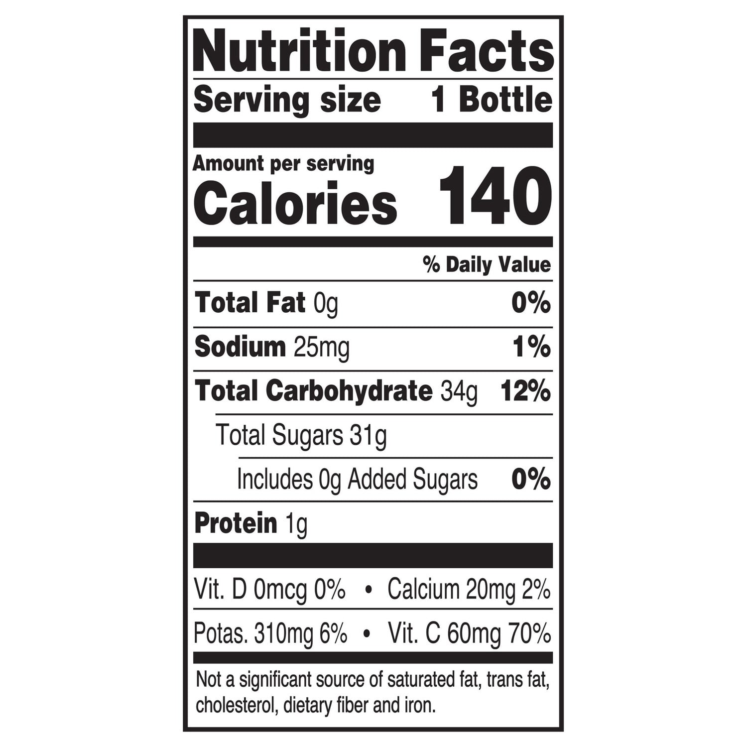 Tropicana Apple Juice, 1-ct.