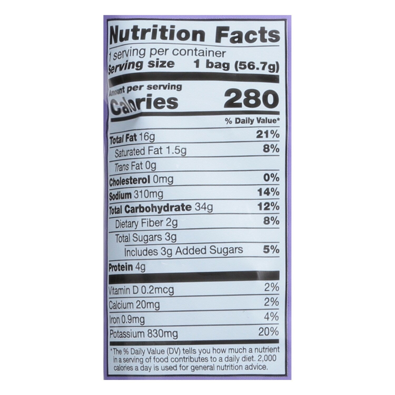 Hawaiian Sweet Maui Onion Potato Chips, 1-ct.