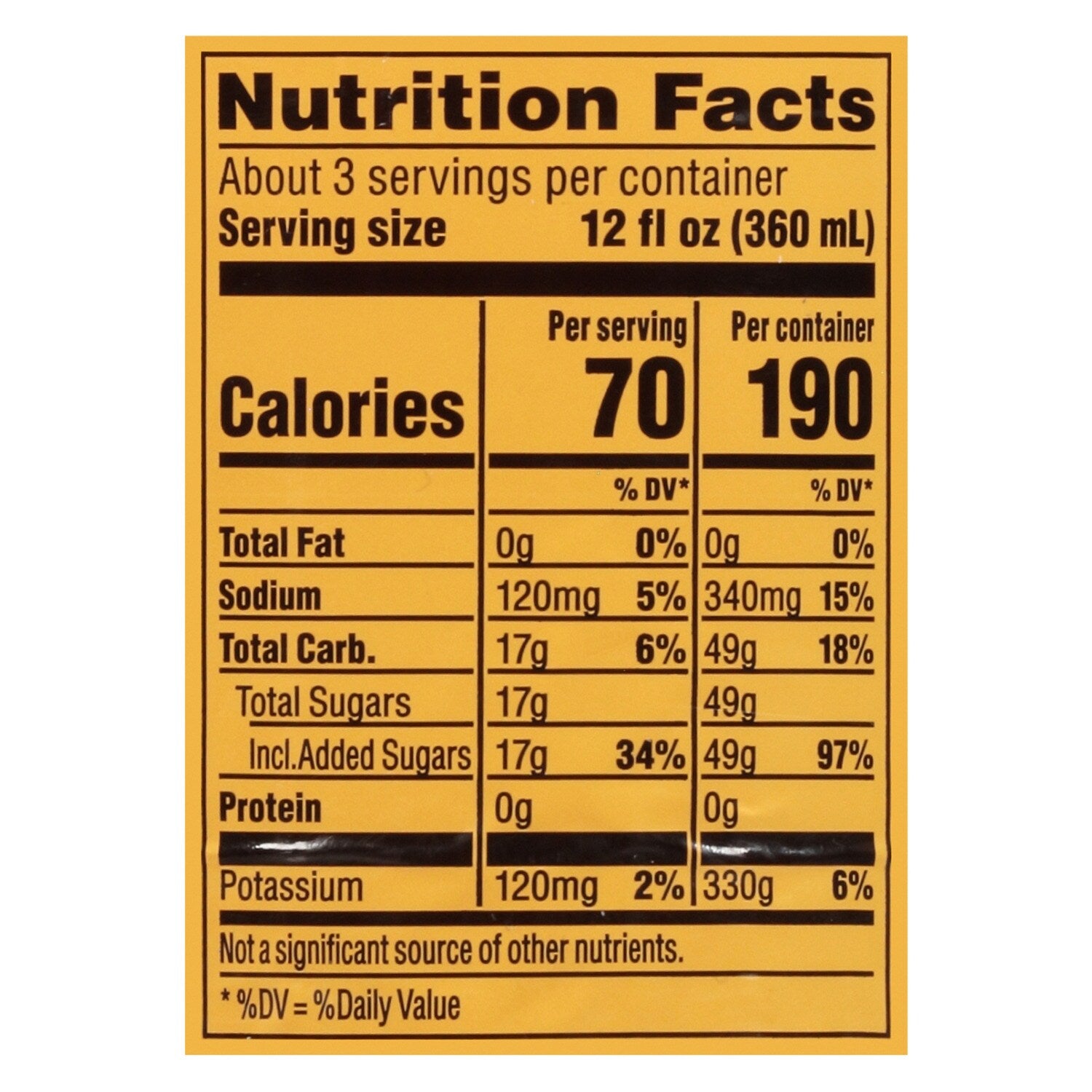 Brisk Blood Orange Iced Tea, 1-ct.