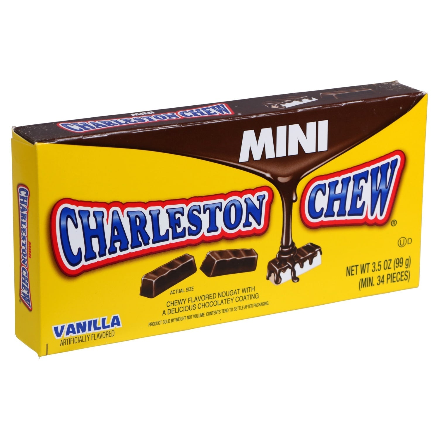 Charleston Chew Mini Vanilla Candy 3.5 oz