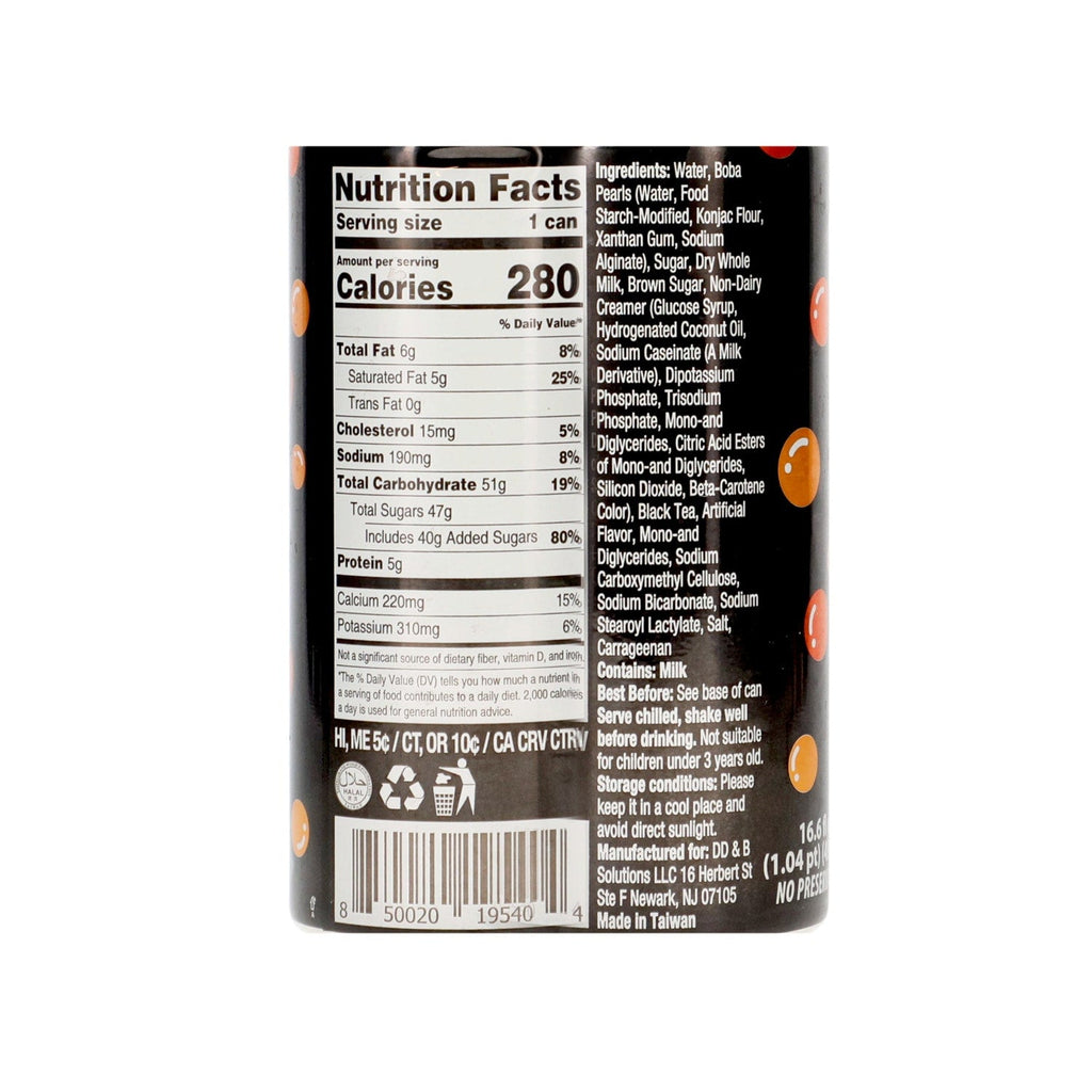 Lady Boba Brown Sugar Bubble Tea, 1-ct.