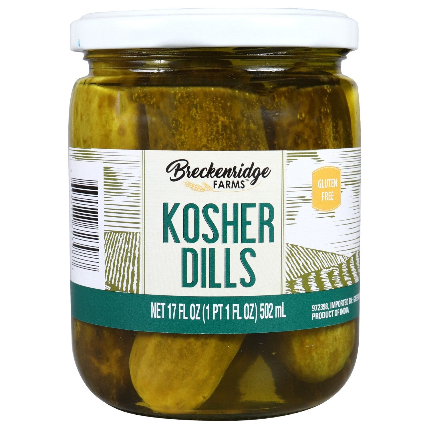 Breckenridge Farms Kosher Dills, 17-oz. Jars