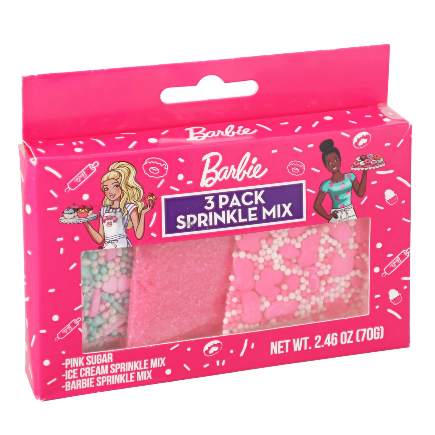 Barbie 3-Pack Sprinkle Mix, 3-pc Pack.