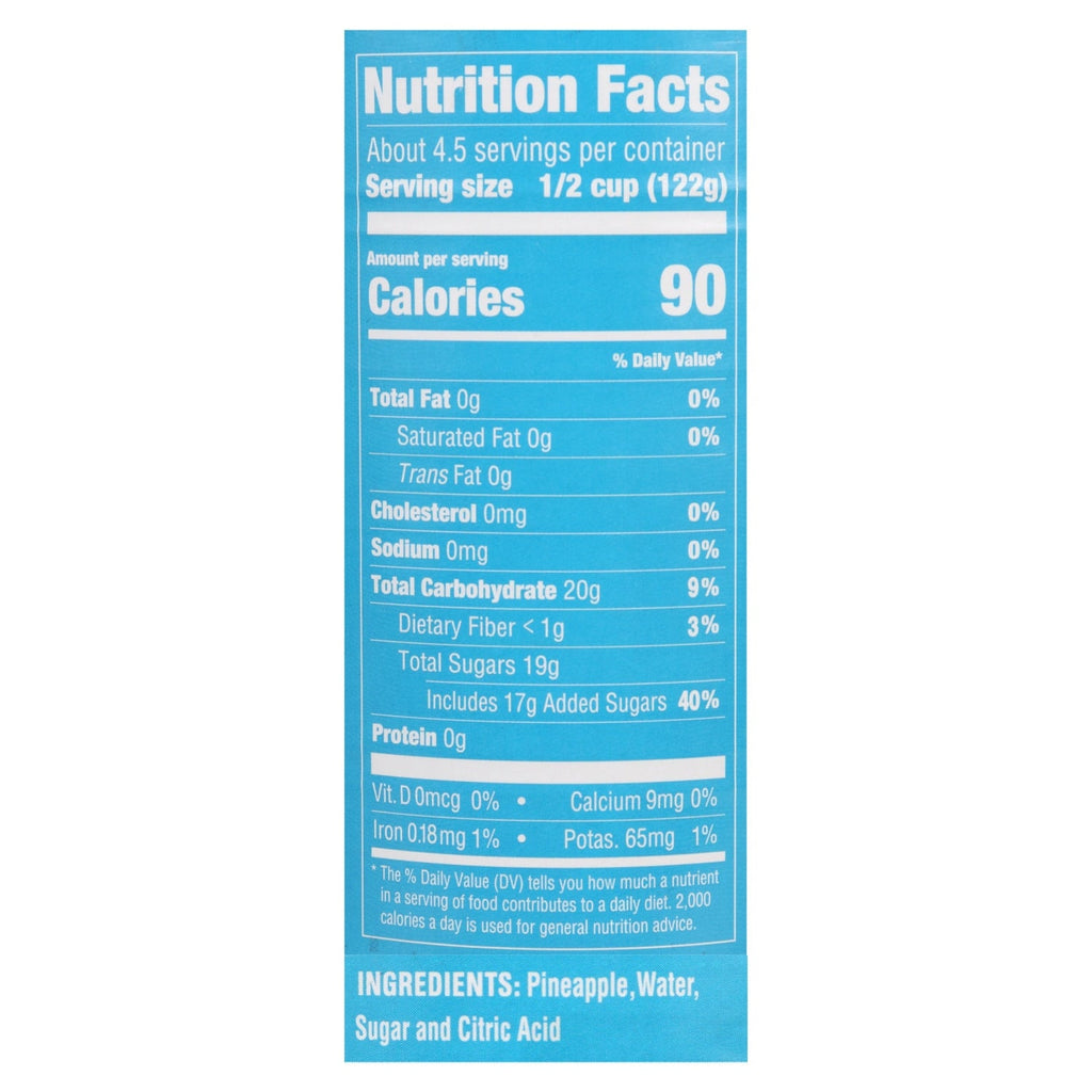 Libby's Chunk Pineapple in Light Syrup, 20-oz.
