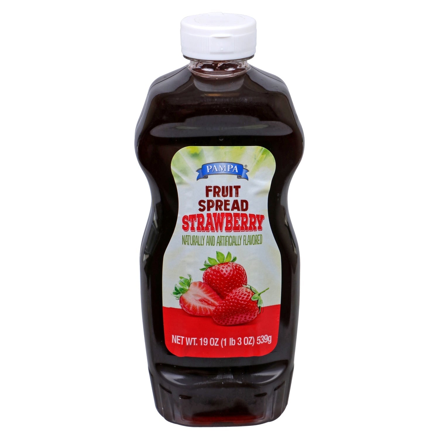Pampa Strawberry Fruit Spread, 19-oz. Squeeze Bottles