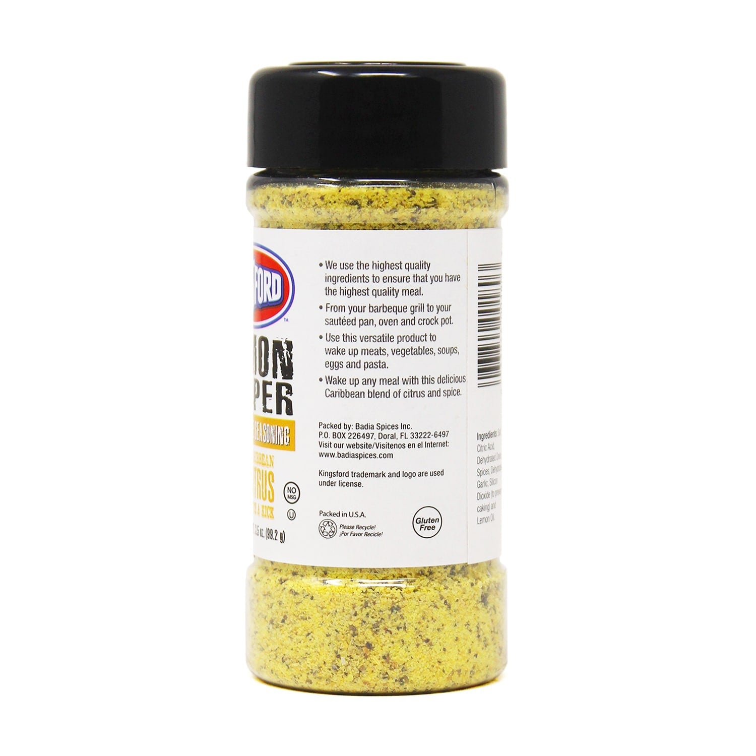 Kingsford Lemon Pepper All-Purpose Seasoning, 3.5 oz.