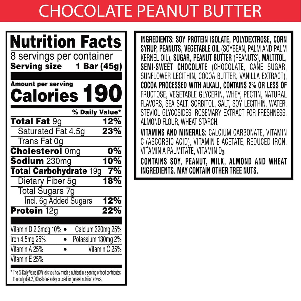 Kellogg's Special K Chocolate Peanut Butter Protein Bars, 1.59 oz.